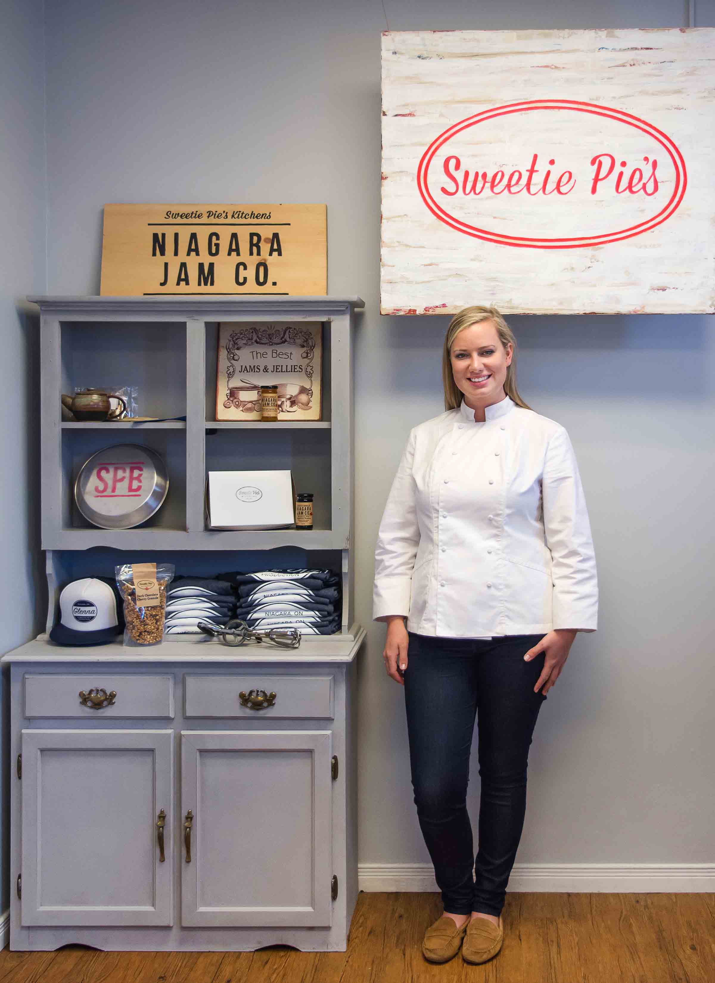 Beth McIntee owner of Sweetie Pie's Bakery and Niagara Jam Co. 
